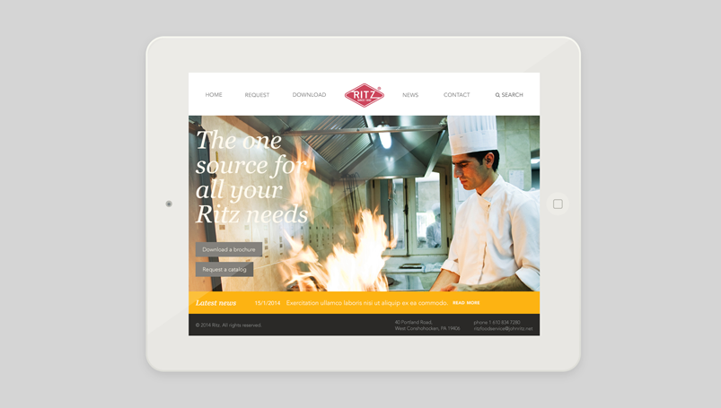 Ritz iPad Presentation